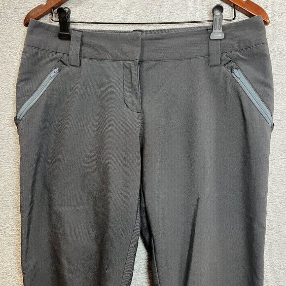 Adidas Womens Pants Size 6 Black Trousers Activewear Golf Work Casual - Picture 3 of 16